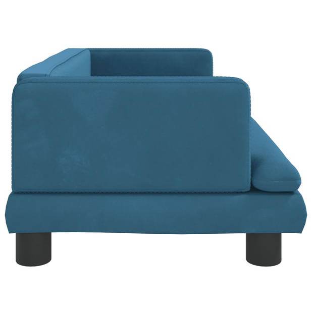 The Living Store Hondenbank - Comfort - Hondenbed - 80x45x30 cm - Fluweel