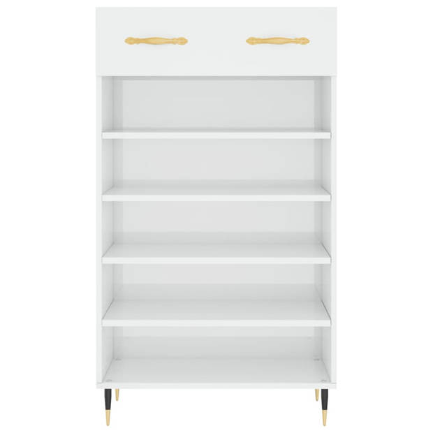 The Living Store Schoenenkast - Elegant - 60 x 35 x 105 cm - Hoge Kwaliteit - Opbergruimte