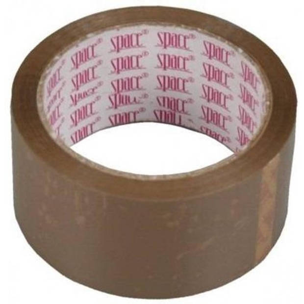 Tape King - Verpakkingstape Bruin - 48 mm x 66 meter - Per Rol