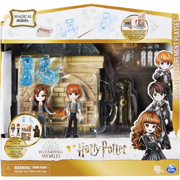 Harry Potter Magical Minis – Speelfigurenset Kamer van Hoge Nood – Set van meerdere stuks