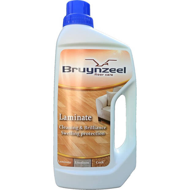 Bruynzeel Vloerreiniger - Laminaatreiniger Geschikt voor Laminaat, Linoleum en Kurk - 2 stuks