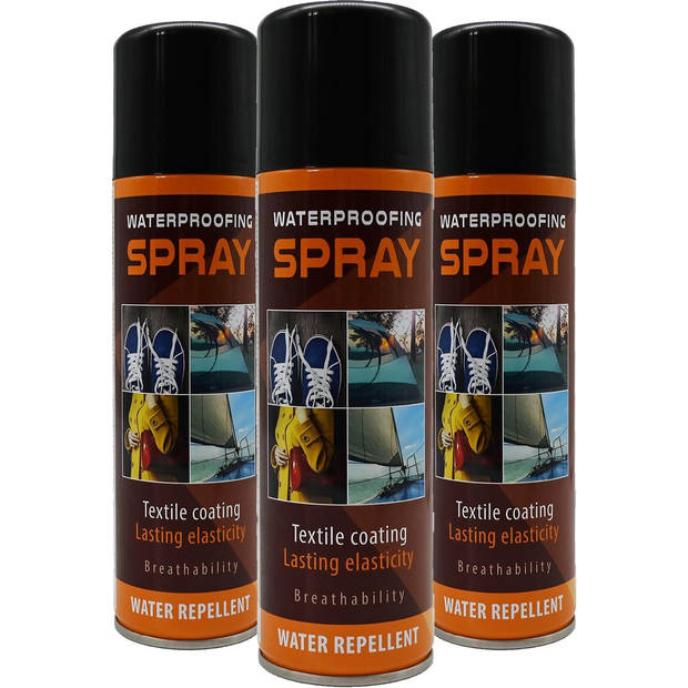 Waterafstotende Spray - Voor Textiel - 3 Stuks van 300 ml