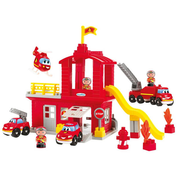 Playset Ecoiffier Fire Station 10 Onderdelen