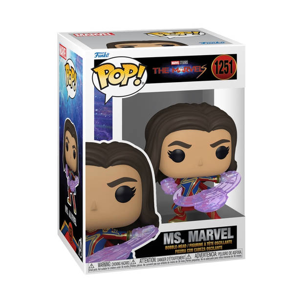 Pop Marvel: The Marvels - Ms Marvel - Funko Pop #1251