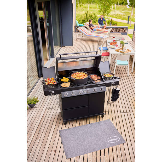 Rösle Barbecue - Vario Braadpan - Gietijzer - Zwart