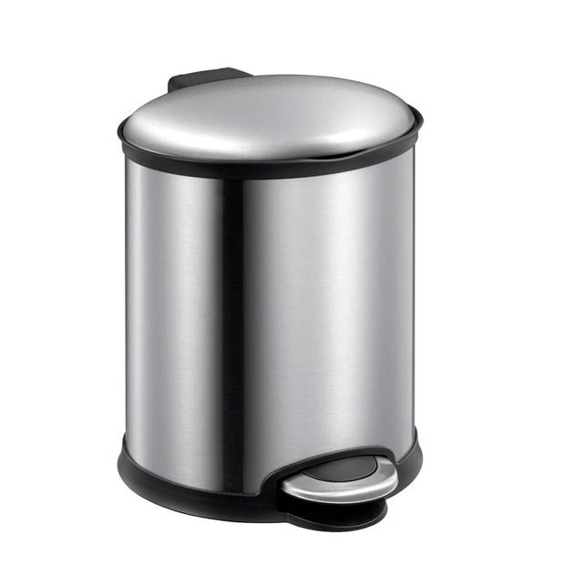 EKO - Ellipse pedaalemmer 6 ltr, EKO - Stainless steel Plastic - mat RVS