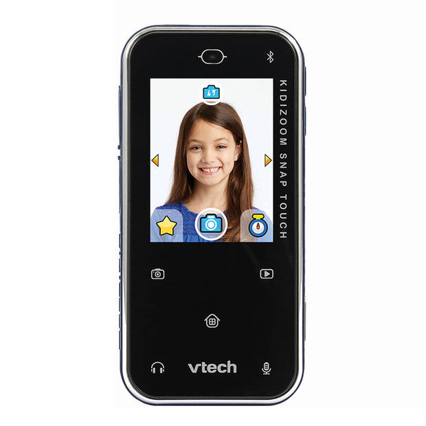 VTech speelgoedtelefoon KidiZoom Snap Touch blauw 2-delig