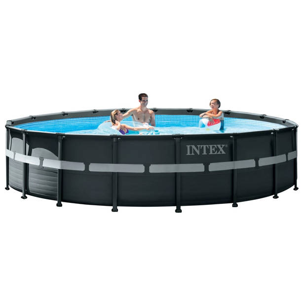 Intex Framezwembad Ultra XTR met zandfilterpomp 549x132 cm