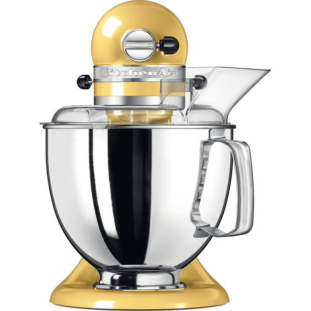 KitchenAid Keukenmachine Artisan - kantelbare kop - pastel geel - 4.8 liter - 5KSM175PSEMY