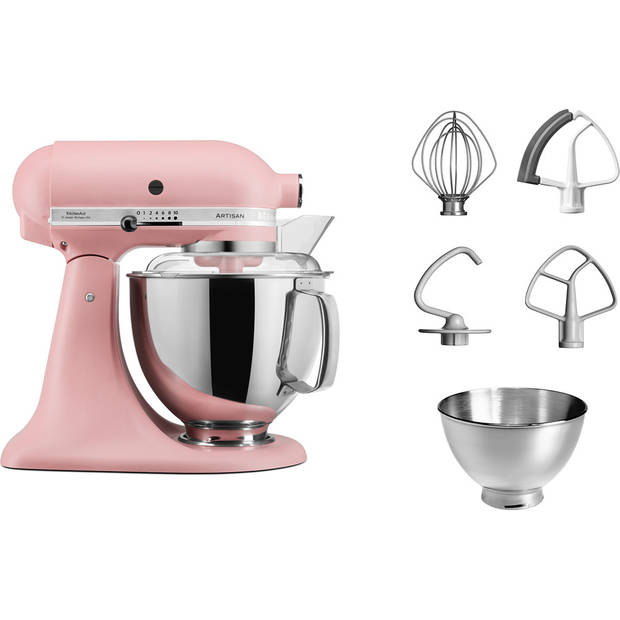 KitchenAid Keukenmachine Artisan - kantelbare kop - dried rose - 4.8 liter - 5KSM175PSEDR