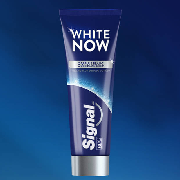 Signal - White Now - Original Tandpasta - 4 x 75 ml - Voordeelverpakking