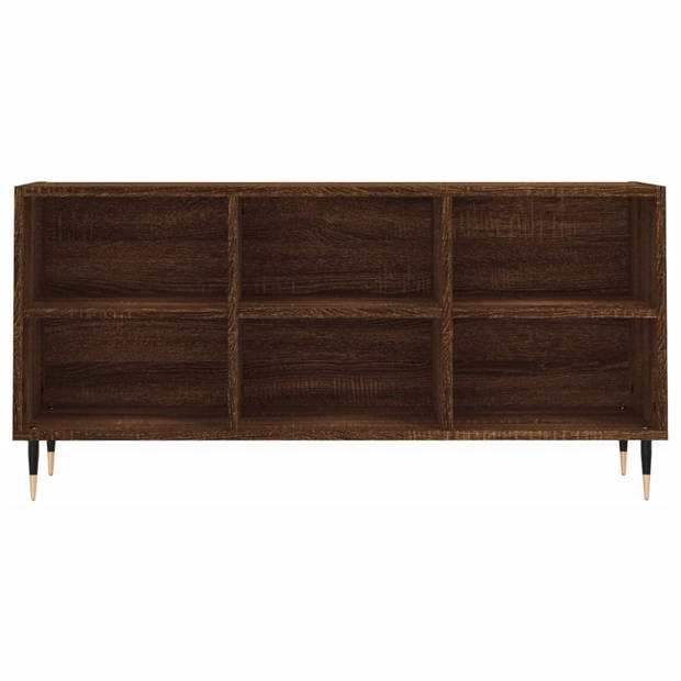 The Living Store TV-meubel s - TV-meubel - 103.5 x 30 x 50 cm - bruineiken