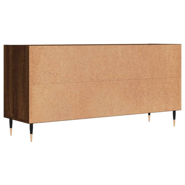 The Living Store TV-meubel s - TV-meubel - 103.5 x 30 x 50 cm - bruineiken