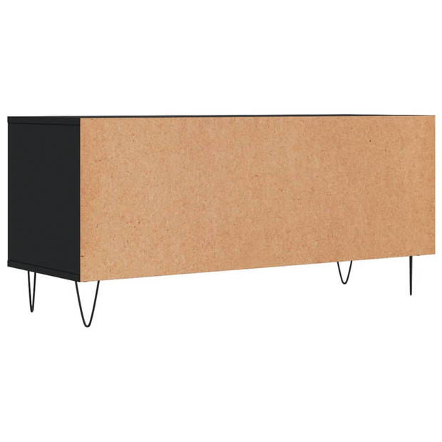 The Living Store TV-meubel - TV-kast en opbergmeubel - 100 x 34.5 x 44.5 cm - Stevig materiaal - voldoende