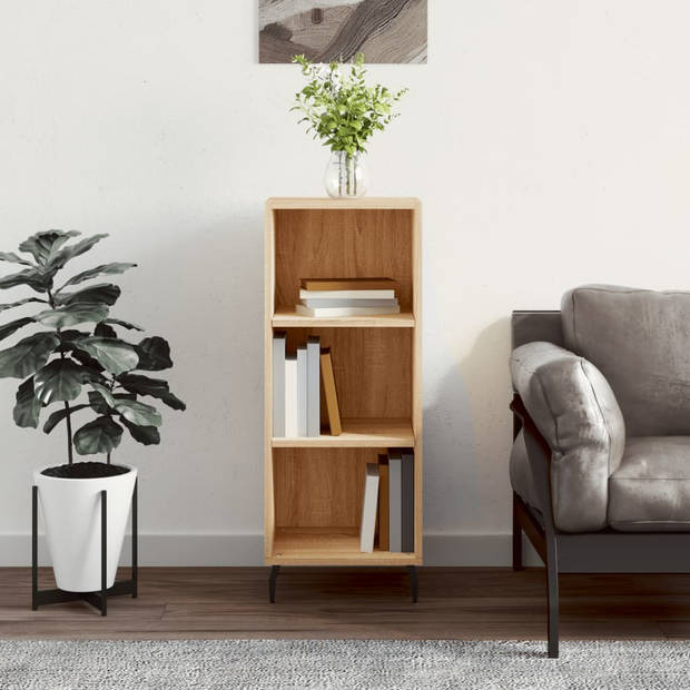 The Living Store Dressoir Sonoma Eiken - 90 cm - Duurzaam hout