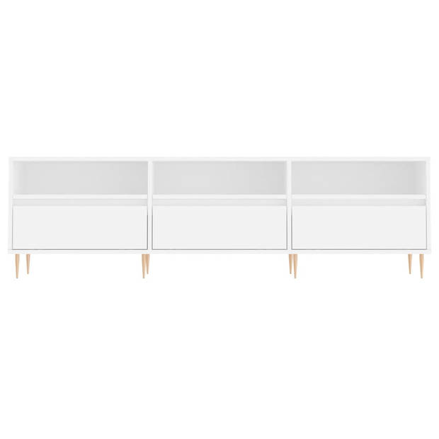 The Living Store TV-meubel - TV-kast - 150 x 30 x 44.5 cm - wit