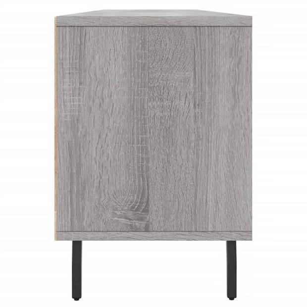 The Living Store TV-meubel - Sonoma eiken - 150 x 30 x 44.5 cm - opbergruimte en stabiel tafelblad