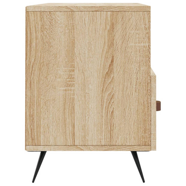 vidaXL Tv-meubel 102x36x50 cm bewerkt hout sonoma eikenkleurig