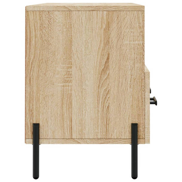 vidaXL Tv-meubel 102x36x50 cm bewerkt hout sonoma eikenkleurig