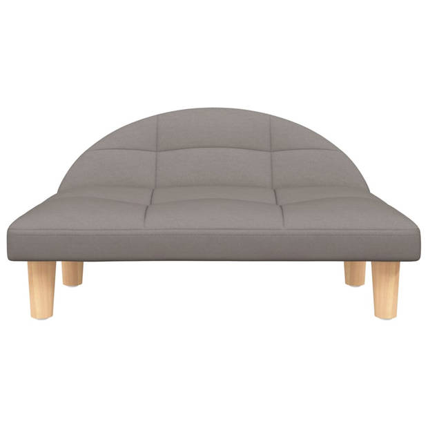 The Living Store Hondenbank - Comfort - Hondenmeubilair 70x52x30cm - Taupe