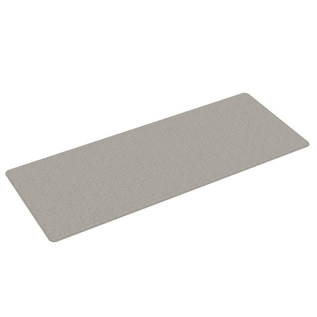 vidaXL Tapijtloper 80x200 cm sisal-look taupe