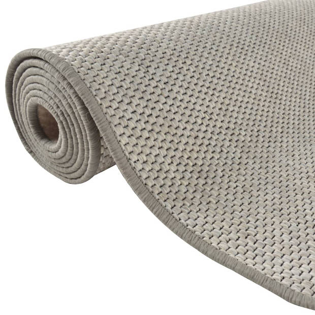 vidaXL Tapijtloper 80x250 cm sisal-look taupe