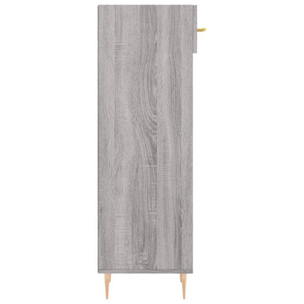 The Living Store Schoenenkast - Sonoma Eiken - 30 x 35 x 105 cm - Ruime opbergruimte