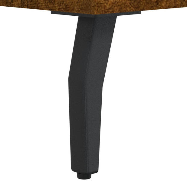 vidaXL Dressoir 34,5x32,5x90 cm bewerkt hout gerookt eikenkleurig