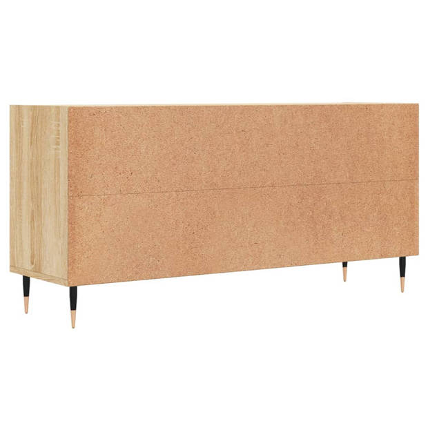 The Living Store Tv-meubel - 103.5 x 30 x 50 cm - Sonoma eiken