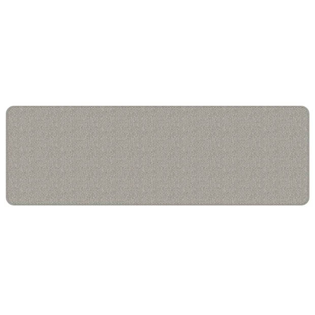The Living Store Tapijtloper - Polypropeen - 50 x 150 cm - Taupe - 5 mm