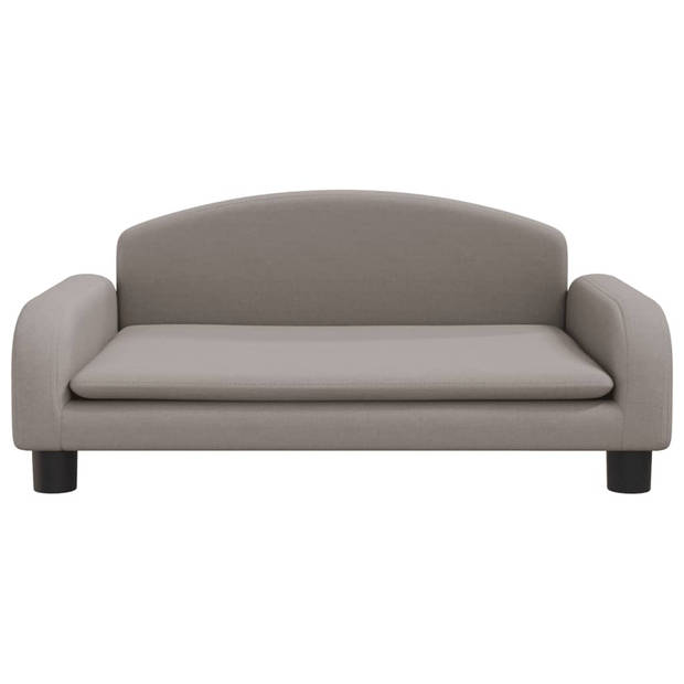 The Living Store Hondenbank - Dierenbank - hondenbed 70 x 45 x 30 cm - taupe