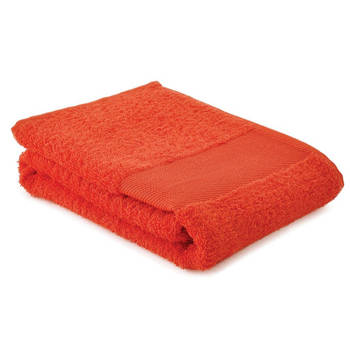 Arowell Sporthanddoek Fitness Handdoek 130 x 30 cm - 500 Gram - Oranje - 3 stuks