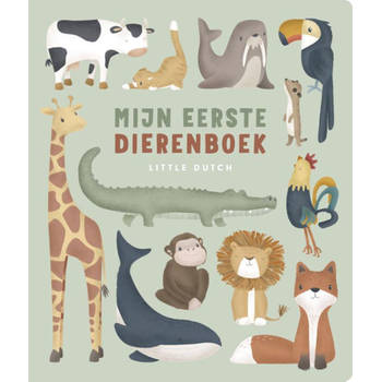 Mercis Little Dutch: Mijn eerste dierenboek. kartonboekje. 1+