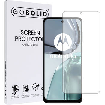 GO SOLID! Screenprotector voor Motorola Moto G62 5G gehard glas