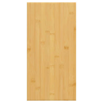 The Living Store wandplank - Praktisch en decoratief - Bamboe - 40 x 20 x 4 cm