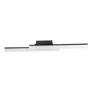 EGLO Palmital Plafondlamp - LED - 88cm - Zwart - Spiegellamp