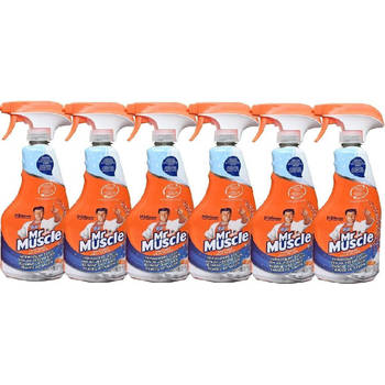 Mr Muscle - Badkamerreiniger Spray - 500 ml - 6 Stuks - Voordeelverpakking