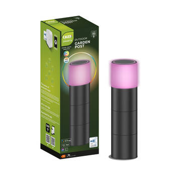 Calex Slimme Sokkellamp - Tuinverlichting RGB en Warm Wit - 4W