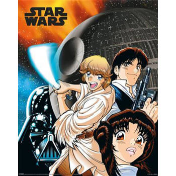 Poster Star Wars Manga Madness 40x50cm