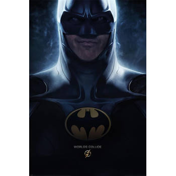 Poster The Flash Batman World Collide 61x91,5cm
