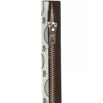 Opti 8055 M60 nikkelkleurige metaalrits 6mm deelbaar 45 cm
