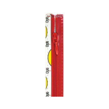 Opti 4912 S40 spiraalrits 4mm deelbaar 30 cm met een druppel trekker rood