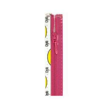 Opti 4912 S40 spiraalrits 4mm deelbaar 75 cm met een druppel trekker fuchsia roze