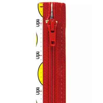 Opti 4802 S60 spiraalrits 6mm deelbaar 80 cm met fulda ritsentrekker rood