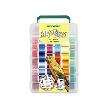 Madeira Borduurgaren box 80 kleuren