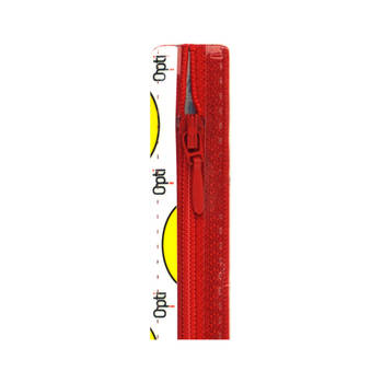 Opti 4800 S40 spiraalrits 4mm niet deelbaar 30 cm met druppeltrekker rood