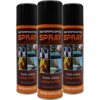 Waterafstotende Spray - Voor Textiel - 3 Stuks van 300 ml