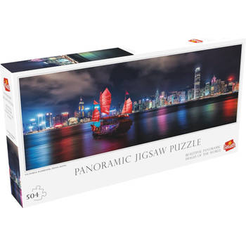 Goliath Victoria Harbour Hong Kong - Legpuzzel - 504 puzzelstukjes