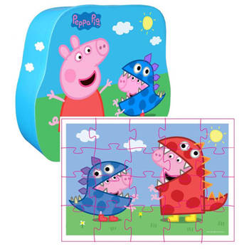 Veltman Peppa Pig Puzzel Peppa & George 24 stuk