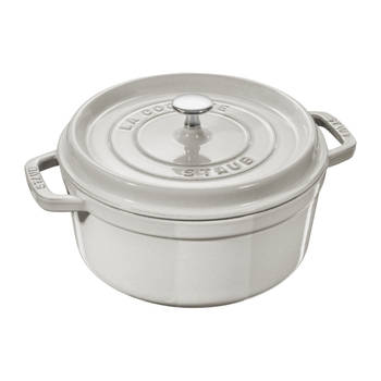 Staub Braadpan / Cocotte - White Truffle - ø 24 cm / 3.8 liter